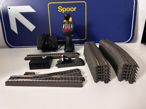 Partij marklin c rails met joystick en aansluitrail + trafo, Hobby en Vrije tijd, Modeltreinen | H0, Zo goed als nieuw, Rails