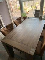 Bassano eettafel met stoelen, Huis en Inrichting, Tafels | Eettafels, Ophalen, Gebruikt, 50 tot 100 cm, 150 tot 200 cm