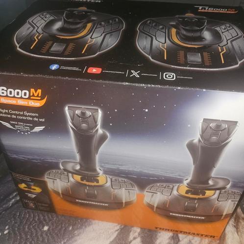Thrustmaster T.16000M FCS SPACE SIM DUO Joystick, Computers en Software, Joysticks, Zo goed als nieuw, Ophalen