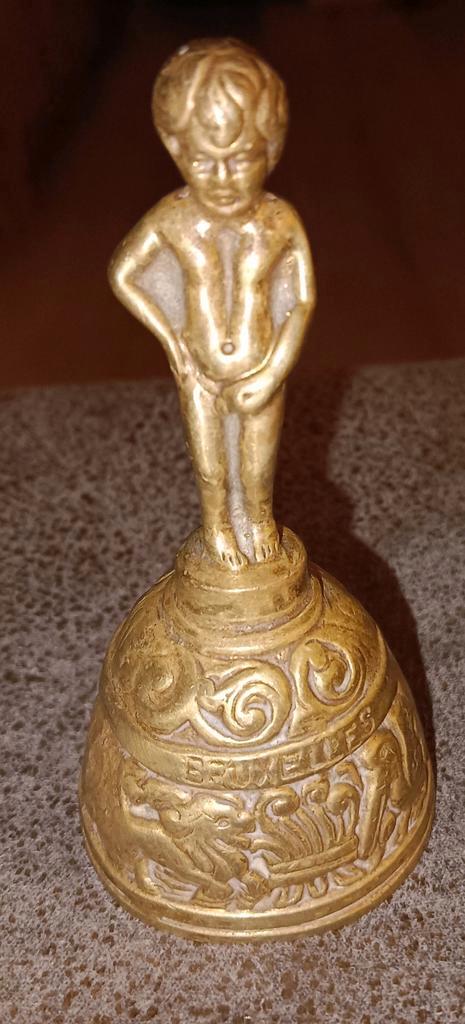 Manneke Pis Bel - Brussel Souvenir, Antiek en Kunst, Antiek | Koper en Brons, Ophalen of Verzenden