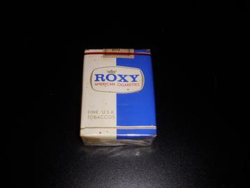 OUDE volle verpakking van Roxy sigaretten jaren 60 beschikbaar voor biedingen