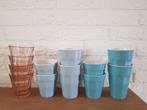 Hema Mirabeau mok en Picardie glas, Ophalen, Zo goed als nieuw, Overige stijlen, Kop(pen) en/of Schotel(s)