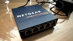 Netgear GS105 5 ports 1gb Switch, Gebruikt, Ophalen