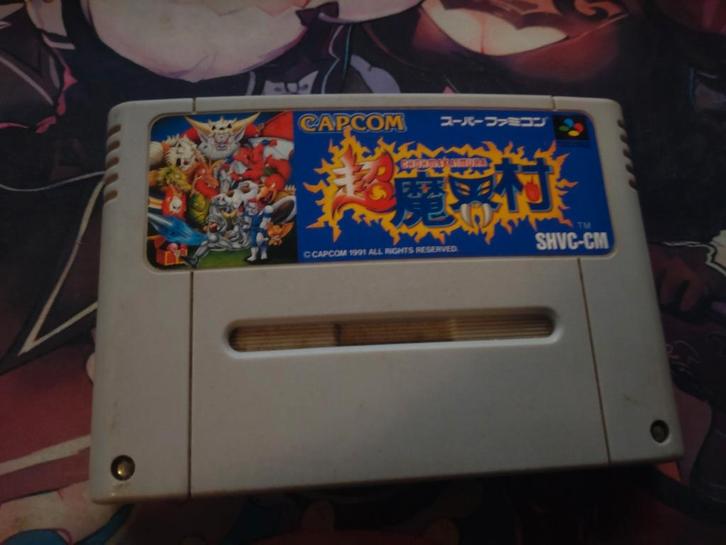 Super Ghouls 'n Ghosts (Super Famicom) - Japans, Spelcomputers en Games, Games | Overige, Zo goed als nieuw, Avontuur en Actie