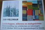 JAN VELDMAN / Landschappen, stillevens en stadsgezichten, Ophalen of Verzenden, Zo goed als nieuw