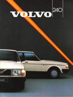 Brochure Volvo 240 1987, Ophalen of Verzenden, Gelezen, Volvo
