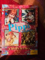 Pippi Langkous, 4x dvd in box, Cd's en Dvd's, Dvd's | Nederlandstalig, Alle leeftijden, Ophalen of Verzenden, Zo goed als nieuw