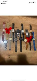 Partij horloges heren - Diverse merken, Overige merken, Gebruikt, Staal, Polshorloge