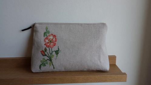 Handgemaakte etui/toilettas, Sieraden, Tassen en Uiterlijk, Toilettassen, Nieuw, Ophalen of Verzenden