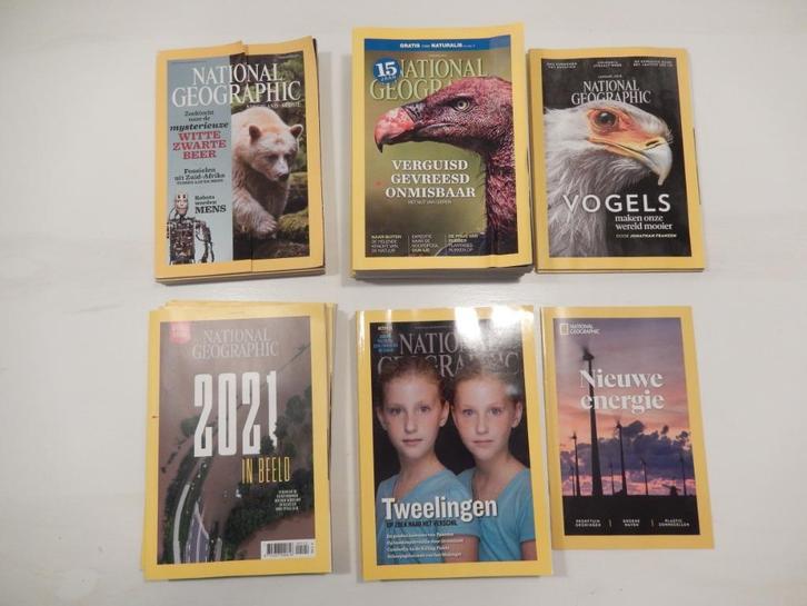 * National Geographic 2011 t/m 2018 + specials 2019 / 2021*, Boeken, Tijdschriften en Kranten, Zo goed als nieuw, Wetenschap en Natuur
