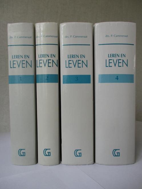 Drs. P. Cammeraat: Leren en leven (4 delen compleet)., Boeken, Godsdienst en Theologie, Gelezen, Christendom | Protestants, Ophalen of Verzenden