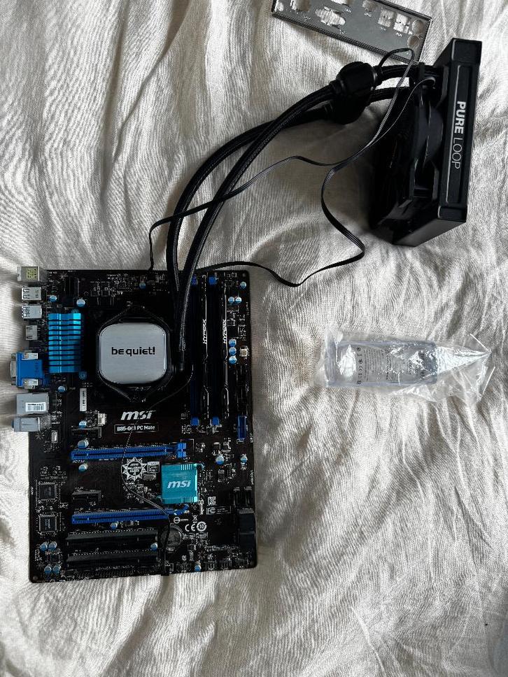 PC onderdelen Intel I5 4gen -16GB DDR3 Ram - Waterkoeling, Computers en Software, Moederborden, Refurbished, Intel, DDR4, Ophalen