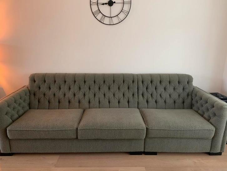 Urban levante sofa boucle, Huis en Inrichting, Banken | Sofa's en Chaises Longues, Zo goed als nieuw, Vierpersoons of meer, 250 tot 300 cm