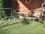 Nieuwe metalen bistro set. Gratis kussentjes  vaste prijs, Tuin en Terras, Tuinsets en Loungesets, Ophalen of Verzenden, Nieuw