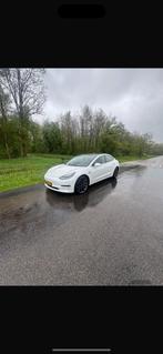 Tesla Model 3 2020 Wit, Auto's, Tesla, Automaat, 1831 kg, Wit, Elektrisch