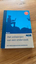 Hans Doorewaard - Het ontwerpen van een onderzoek, Ophalen of Verzenden, Zo goed als nieuw, Hans Doorewaard; Piet Verschuren