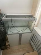 Akvastabil Fusion Aquarium 80 - Aquaria - 80x40x49 cm Zilver, Dieren en Toebehoren, Ophalen, Gebruikt, Leeg aquarium