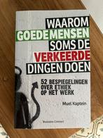 Waarom goede mensen soms de verkeerde dingen doen, Boeken, Sociale psychologie, Nieuw, Ophalen of Verzenden, Muel Kaptein