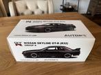 1:18 Nissan Skyline GT-R R32 Group A zwart Autoart 89082, Auto, Autoart, Ophalen of Verzenden, Zo goed als nieuw