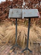 Vintage katheder lessenaar verstelbaar industrieel, Ophalen