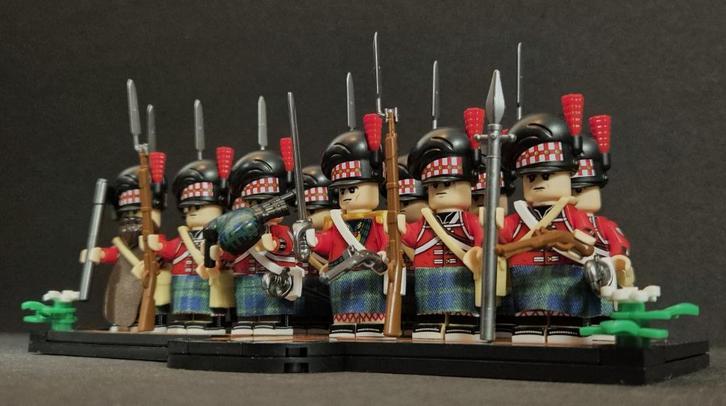Napoleontische Schotse Fuseliers Compagnie "ZELDZAAM", Kinderen en Baby's, Speelgoed | Bouwstenen, Nieuw, Verzenden