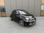 Fiat 595 Abarth Turismo Cabrio, Auto's, Voorwielaandrijving, Cabriolet, Zwart, Leder