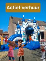Springkussen en mascotte verhuur, Hobby en Vrije tijd, Feestartikelen | Verhuur, Ophalen of Verzenden, Zo goed als nieuw, Overige