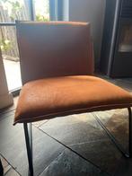 Fauteuils cognac, Huis en Inrichting, Fauteuils, Ophalen, Zo goed als nieuw, 75 tot 100 cm
