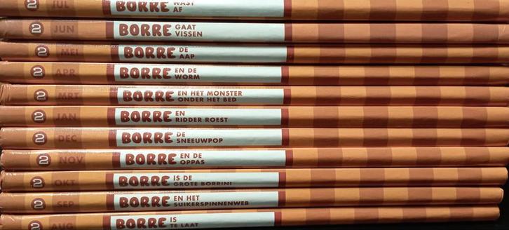 Borre Boeken - Jaargang zonder februari groep 2 (11 stuks), Boeken, Kinderboeken | Kleuters, Zo goed als nieuw, Fictie algemeen