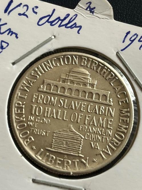 Verenigde Staten schitterende halve dollar 1946S, Postzegels en Munten, Munten | Amerika, Losse munt, Noord-Amerika, Zilver, Ophalen of Verzenden