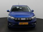 Dacia Sandero 1.0 TCe 90Pk Expression | Apple/Android Carpla, Auto's, Dacia, Voorwielaandrijving, Stof, Gebruikt, Blauw