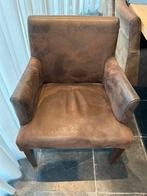 6 bruine eetkamer stoelen, Ophalen, Gebruikt, Bruin