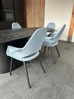 Vitra Organic stoelen, Huis en Inrichting, Stoelen, Ophalen, Hout, Blauw, Design
