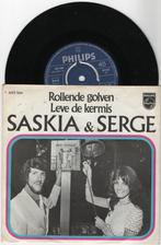 Saskia & Serge – Rollende Golven, Cd's en Dvd's, Vinyl | Nederlandstalig, Ophalen of Verzenden, Gebruikt, Overige formaten, Pop
