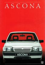 Folder Opel Ascona (Duitse uitgave - 1986), Verzenden, Gelezen, Opel