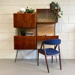 - Vintage wandmeubel •Marten Franckena - Fristho• -, Gebruikt, ., Ophalen of Verzenden, 150 tot 200 cm