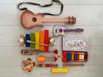 Onwijs leuke set eerste muziekinstrumenten van hout kinderen, Ophalen of Verzenden, Ontdekken