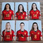 Pakket Spanje foto's + handtekeningen - dames - WK winnaars, Ophalen of Verzenden, Zo goed als nieuw, Buitenlandse clubs