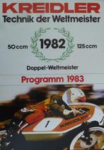 Folder KREIDLER Technik der Weltmeister 1982, Ophalen of Verzenden, Nieuw