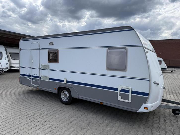 Dethleffs New Line 510 TK bj 2004 met voortent en luifel, Caravans en Kamperen, Caravans, Bedrijf, tot en met 6, 1000 - 1250 kg