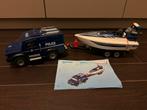 Playmobil Politie boot (5187) met motortje 7350, kan varen!, Kinderen en Baby's, Speelgoed | Playmobil, Ophalen of Verzenden, Zo goed als nieuw