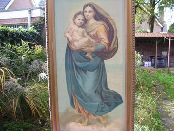 schilderij moeder met kind beschikbaar voor biedingen