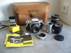 Ihagee Exa 1A met 3 lenzen en accessoires, Ophalen of Verzenden, Gebruikt, Spiegelreflex, Overige Merken