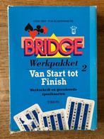 Bridge werkpakket 2: werkschrift en gecodeerde speelkaarten, Een of twee spelers, Ophalen of Verzenden, Zo goed als nieuw, Tirion