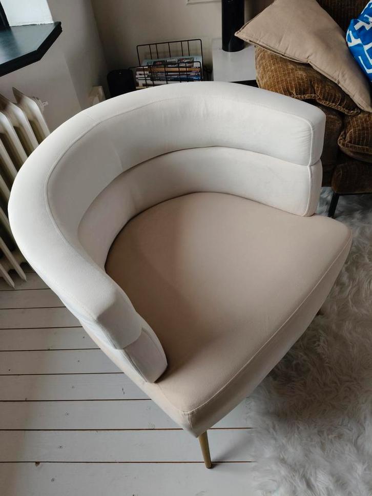 Kare Design 'Sandwich' Fauteuil - In nieuwstaat!, Huis en Inrichting, Fauteuils, Zo goed als nieuw, Metaal, Stof, 75 tot 100 cm