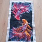 geborduurd schilderij  ,zelf inlijsten., Minder dan 50 cm, Ophalen of Verzenden, Zo goed als nieuw, Schilderij