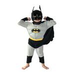 Batman pak kinderen, Kinderen en Baby's, Carnavalskleding en Verkleedspullen, Ophalen of Verzenden, Zo goed als nieuw, 104 of kleiner