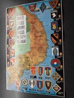 Poster - United States Ground Forces  In  South Vietnam., Verzamelen, Ophalen of Verzenden, Landmacht, Amerika