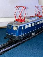 Liliput E10 216 blauw locomotief E 10 pantograaf E loc, Ophalen, Zo goed als nieuw, Analoog, Liliput