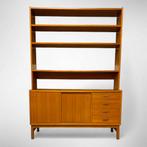 Vintage boekenkast uit Zweden, Huis en Inrichting, Kasten | Boekenkasten, Gebruikt, 100 tot 150 cm, Mid-century | Vintage | Scandinavisch design